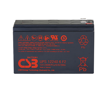 Акумуляторна батарея CSB UPS122406, 12 V 5 Ah (151х51х94мм)