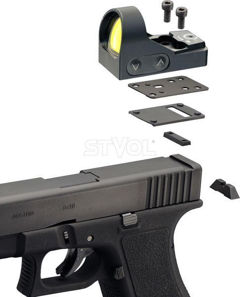 Прибор коллиматорный Delta DO MiniDot HD 26x21mm 2 MOA