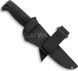 Нож Peltonen M07, покрытие cerakote black, черный, черный композитный чехол FJP125 фото