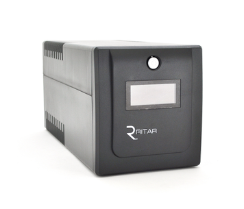 ИБП Ritar RTP1000 (600W) Proxima-D, LCD, AVR, 3st, 4xSCHUKO socket, 2x12V7Ah, plastik Case ( 460 x 225 X 245