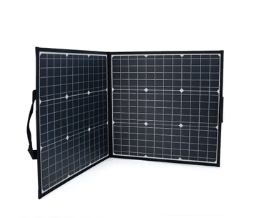Складана PET сонячна панель SP100 FlashFish, 100W/18V, 3,2 кг, 660*570 мм Q4