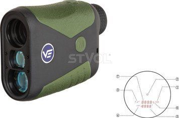 Далекомір Vector Optics Forester 6X21 GENII