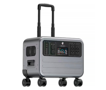 Портативна зарядна станція XO-PSA-2200W потужністю 2200 W, (2304Wh/720000mAh), Output:4AC+3USB+2Type-C+4DC: