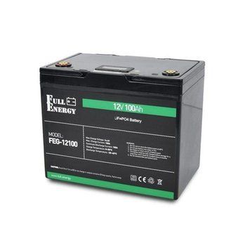 Акумуляторна батарея Full Energy FEG-12100 (LiFePo4) літій залізо-фосфатна 12 В 100 А&middot;год
