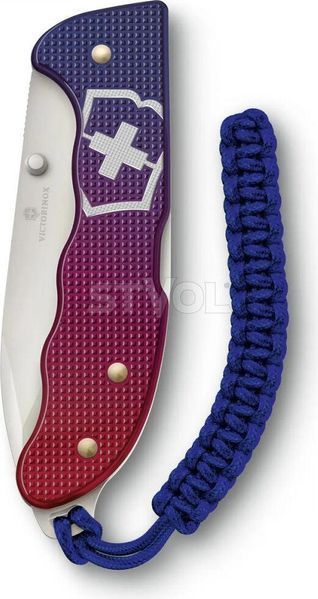 Нож Victorinox Evoke Alox, сине-красный