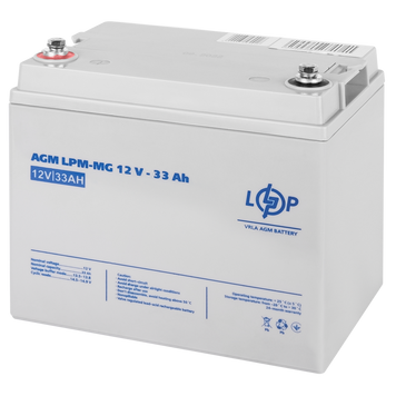 Аккумулятор мультигелевый LPM-MG 12V - 33 Ah