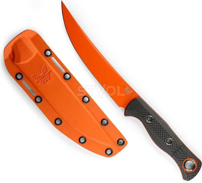 Нож Benchmade "Meatcrafter", orange, CF