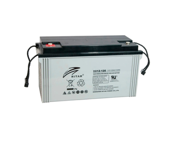 Аккумуляторная батарея GEL RITAR DG12-120, Gray Case, 12V 120.0Ah ( 407 х 177 х 225) Q1/36