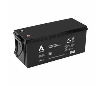 Аккумулятор AZBIST Super GEL ASGEL-122500M8, Black Case, 12V 250.0Ah ( 522 x 269 x 219) Q1