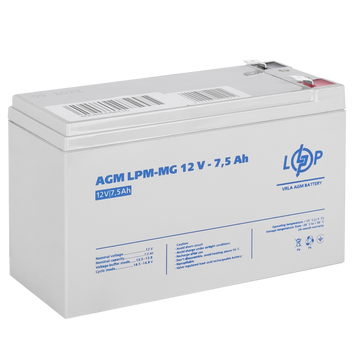 Аккумулятор мультигелевый LPM-MG 12V - 7.5 Ah