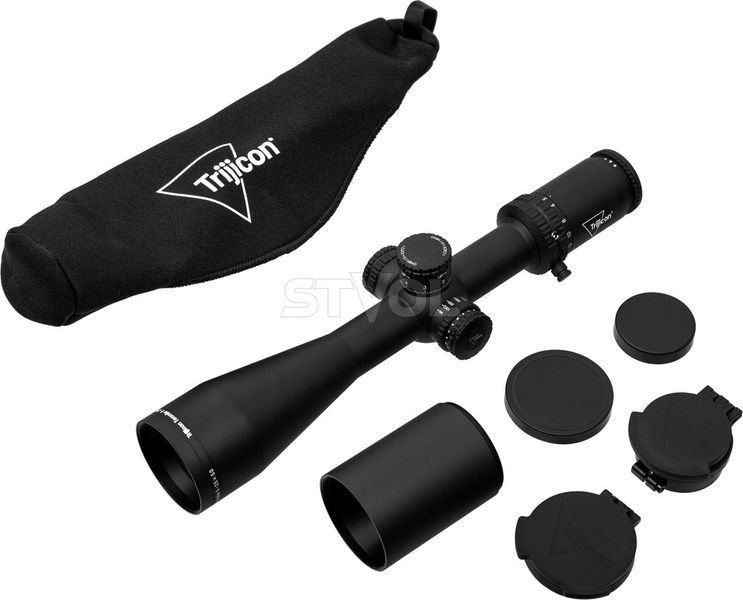 Приціл оптичний TRIJICON Tenmile 5-25x50 (30 мм) illum. MRAD Crosshair SFP Red