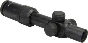 Прибор U.S. Optics SR-4C 1-4x22 F1 марка MIL-Scale с подсветкой. МРАД