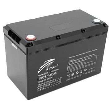 Ritar LiFePO4 25,6V 50Ah Аккумуляторная батарея