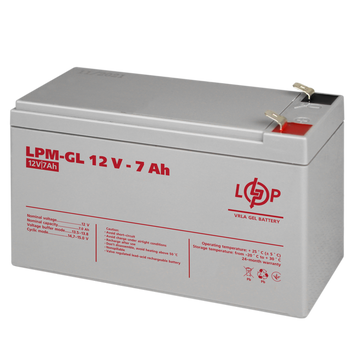 Акумулятор гелевий LogicPower LPM-GL 12 - 7 AH