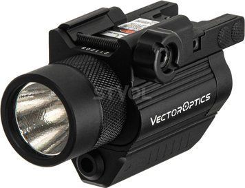 Лазерный целеуказатель+фонарь Vector Optics DOUBLECROSS GREEN LASER & FLASHLIGHT COMBO