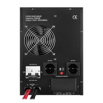 ИБП с правильной синусоидой 48V LPY-B-PSW-7000VA+(5000Вт)10A/20A