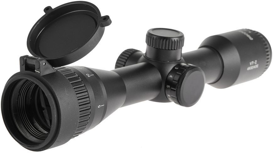 Приціл оптичний Discovery Optics VT-Z 4x32 AOE сітка MilDot SPF з підсвіткою