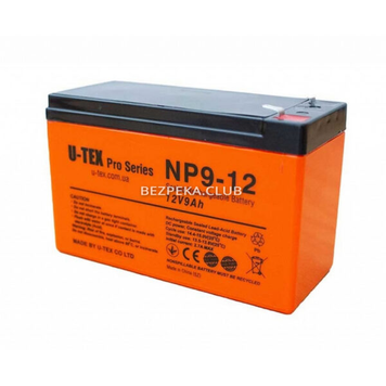 Аккумулятор U-tex NP9-12 PRO (9Aг/12В) с усиленной мощностью