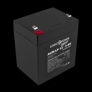 Акумулятор AGM LP 12 V &mdash; 5 Ah Silver