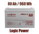 Аккумулятор гелевый для ибп LPM-GL 12V - 80 Ah HR15267 фото
