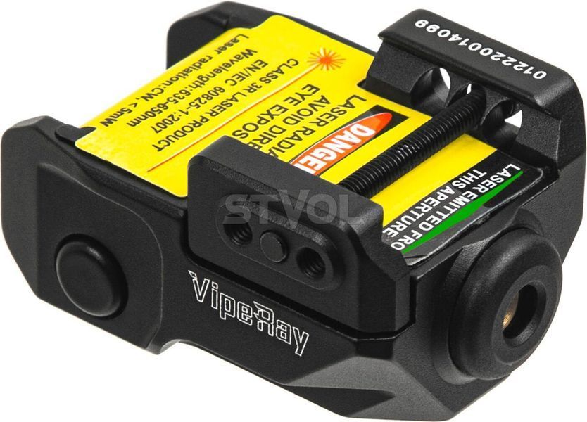 Лазерный целеуказатель Vector Optics VIPERAY SCRAPPER PISTOL GREEN LASER SIGHT BLK