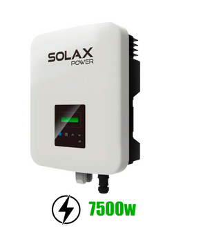 SOLAX Мережний однофазний інвертор PROSOLAX Х1-5.0-T-D потужністю - 7500 Вт