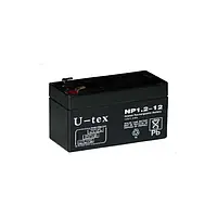 Аккумулятор свинцово-кислотный U-tex NP1.2-12 (1.2 Ah/12V)