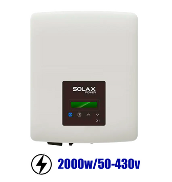 SOLAX Мережний однофазний інвертор PROSOLAX Х1-2.0-S-D потужністю - 2000 Вт
