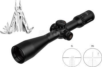 Комплект: Прицел оптический Vector Optics Continental + Мультитул Rocktol SK05