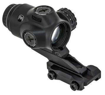 Прилад призматичний Primary Arms SLx 3X MicroPrism сітка ACSS Raptor 5.56/.308 Meter. Black