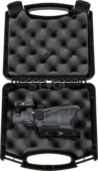 Комплект TRIJICON Прибор оптический ACOG 4x32 BAC и Прибор коллиматорный RMR 3.25 МОА Gray