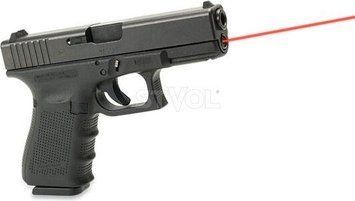 Лазерный целеуказатель интегрированный под Glock 19 Gen 4 (красный)