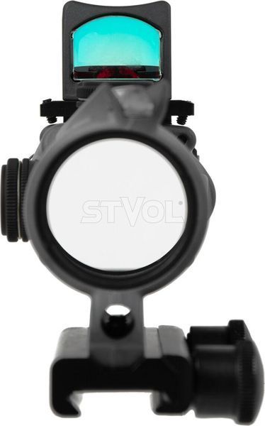 Комплект TRIJICON Прибор оптический ACOG 4x32 BAC и Прибор коллиматорный RMR 3.25 МОА Gray