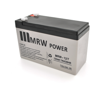 Акумуляторна батарея Mervesan MRV-12/7 12 V 7 Ah ( 150 x 65 x 95 (100)) Gray Q8