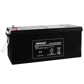 Гелевий акумулятор Grom LPGS12 HYBRID GEL(12v200Ah)