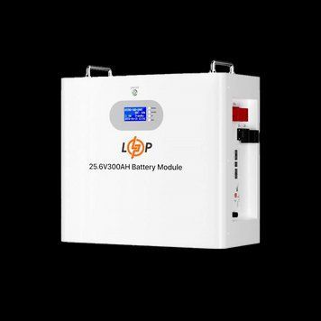 Акумулятор LP LiFePO4 25,6V - 300 Ah 7680Wh (Smart BMS 200A)