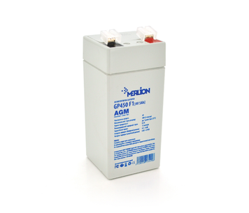 Акумуляторна батарея MERLION AGM GP450F1 4 V 5 Ah (47 x 47 x 100 (105) Q30