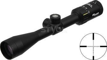 Прибор оптический SIG Optics Whiskey 3 4-12x40mm, 1 Inch, SFP, BDC-1 QUADPLEX