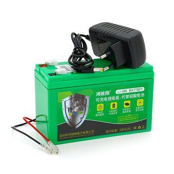Акумуляторна батарея літієва 12 V 14A з елементами Li-ion 18650 (150X65X94) вага 0,966 кг + зарядна