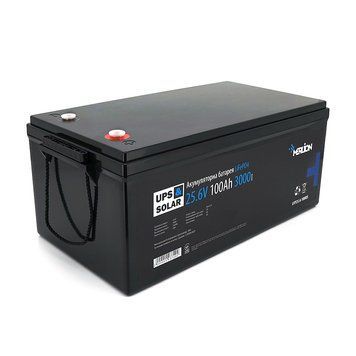 Литий-железо-фосфатный аккумулятор Merlion LiFePO4 25.6V 100AH (8S2P/BMS-100A), (522x238x225), 3000 циклов