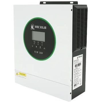 WHC Solar HIM-1KW 1000W 12V чистая синусоида Гибридный инвертор однофазный