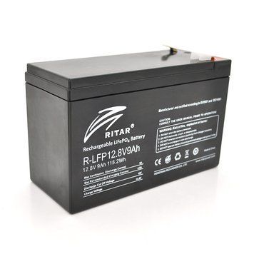 Аккумуляторная батарея Ritar LiFePO4 12,8V 9Ah (115,2Wh) ( 150 x 65 x 95 (100) Q10