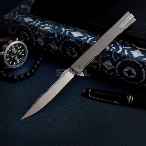 Нож Ocaso "Solstice", Harpoon, Titanium, Satin