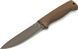 Ніж Peltonen M07, покриття cerakote FDE, coyote, coyote композитний чохол HRST-FJP126 фото