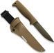 Ніж Peltonen M07, покриття cerakote FDE, coyote, coyote композитний чохол HRST-FJP126 фото
