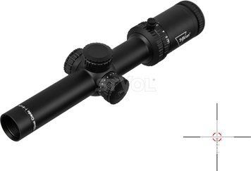 Прибор оптический TRIJICON Credo 1-6x24 55gr .223 SFP Red