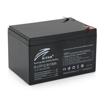 Аккумуляторная батарея Ritar LiFePO4 12,8V 18Ah 230.4WH ( 150 x 98 x 95 (100) ) Q6