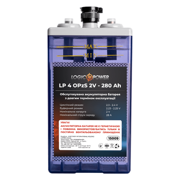 Аккумуляторная батарея LP 40OPzS 2V - 280 Ah