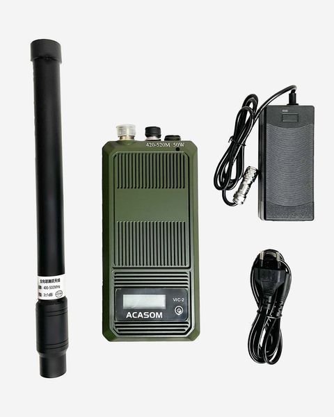 Портативный РЭБ Acasom на 1 диапазон (600-700Мгц) 50W