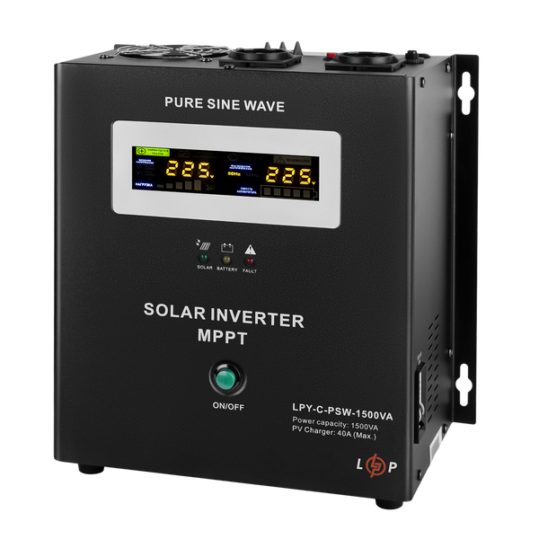 ДБЖ LogicPower LPY-С-PSW-1500VA (1050 Вт) MPPT 24V